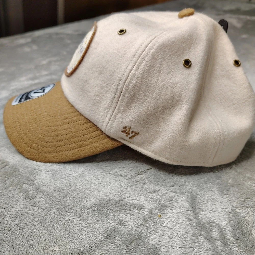 '47 x Stoney Clover Lane Super Bowl LIX New Orleans NFL‎ Oatmeal Hat Wool Blend